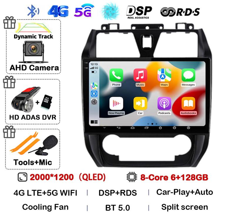 Android 14 Wireless CarPlay Auto Radio for Geely Emgrand EC7 1 2009-2016 4G+WIFI Car Radio Multimedia Video Player GPS Stereo BT