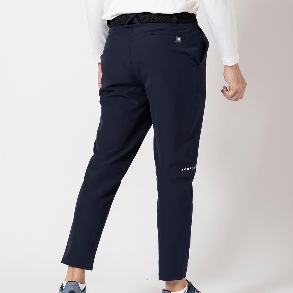 FootJoy TWINSOF 4-Way Water-Repellent Stretch Active Ankle Pants, Navy, Men's, Size XL (FJ-F24-P03, 32247-XL)
