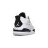 Air Jordan 4 Retro PS Military Black Kids Sneakers White Neutral-Grey BQ7669-111