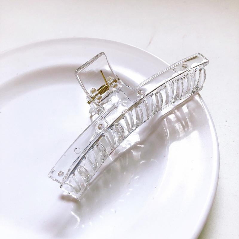 New Hyperbole Big Acrylic Hair Claw Clips Big Size Rectangle Makeup Hair Styling Barrettes for Women Hair Accessories