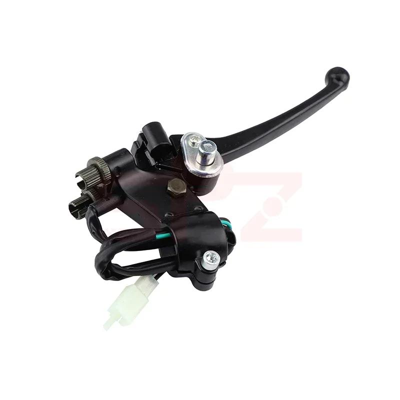 7/8   22mm Double Pull RH Right Brake Lever Handle Assembly Parking Brake for 50cc~111cc ATV Buggy Quad Bike Dirt Pit Bike Parts чёрный