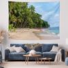 Tropical Beach Landscape Wall Hanging  Create Your Private Coastal Dream
