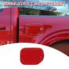 Red Fuel Filler Door Gas Tank Cap Cover Trim Accessories For Ford F150 -2025