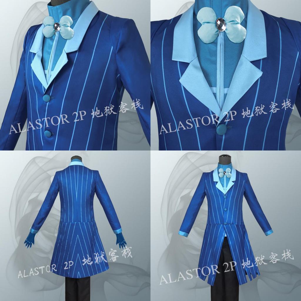 Cos Hell Hotel Cosplay Costume For Women Halloween Blitzo Performance Outfit