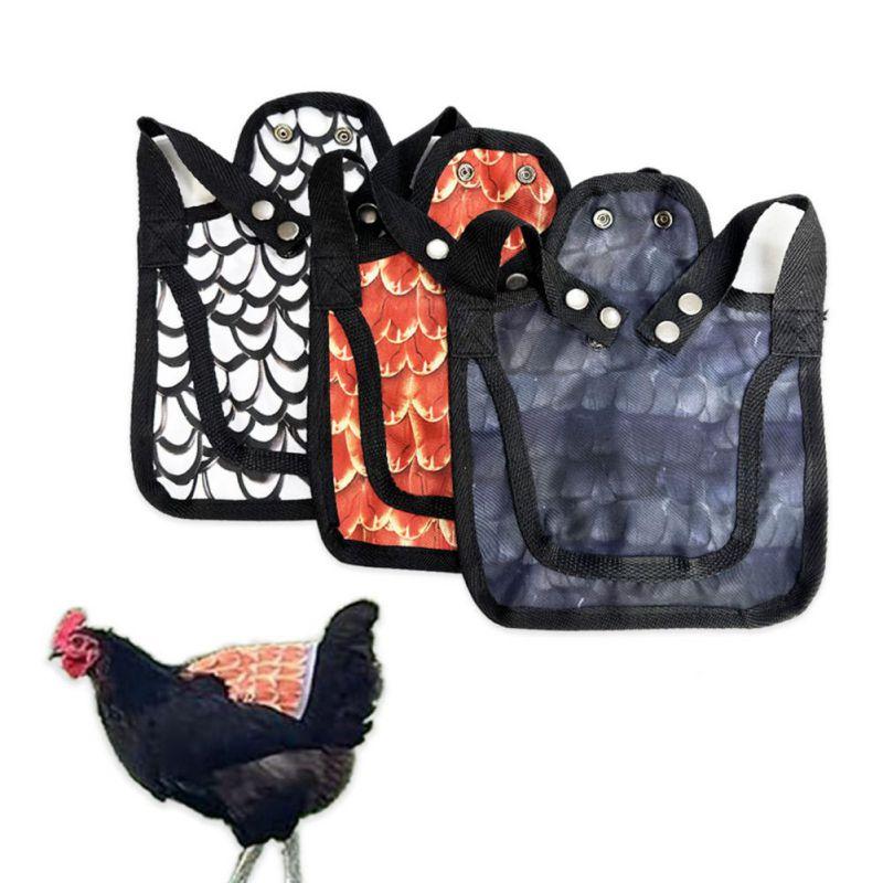 

3pcs Poultry Waterproof Apron Pet Chickens and Ducks Vest Saddles