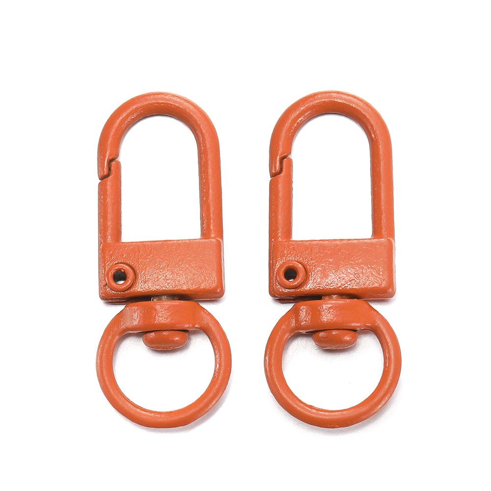 New Color Spray Paint Door Buckle Keychain: DIY Doll Pendant for Phone & Bag
