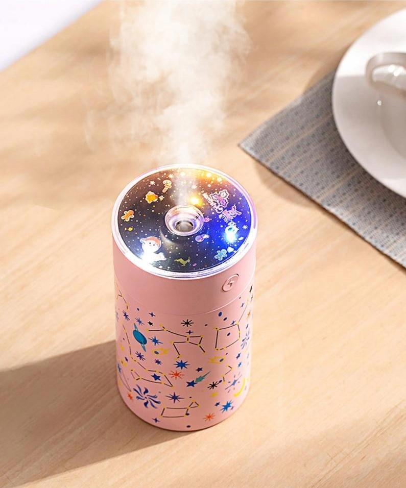 Air Humidifier Star Projector Night Lamp Evaporative Diffuser