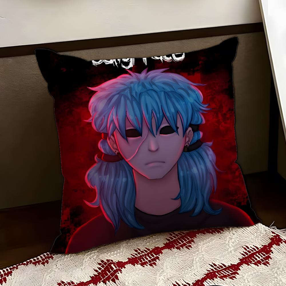 Band SSally FFace Cushion Cover Reversible Soft Durable Pillow Cover Home Car MultiScene Use for Daily Comfort