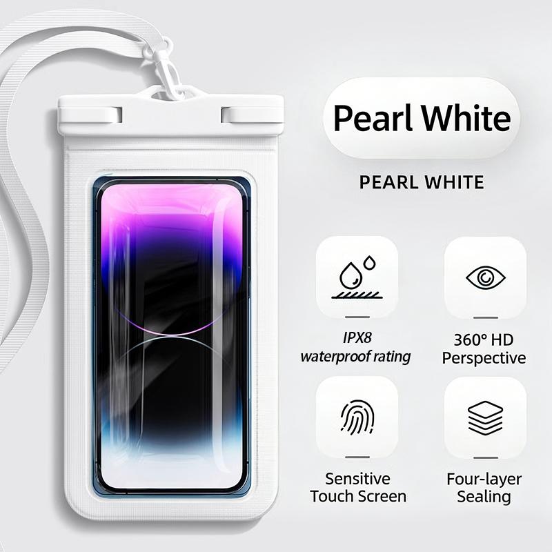Swim Waterproof Touchscreen Phone Bag Protective Case Outdoor Diving And Swimming Crossbody Phone Case