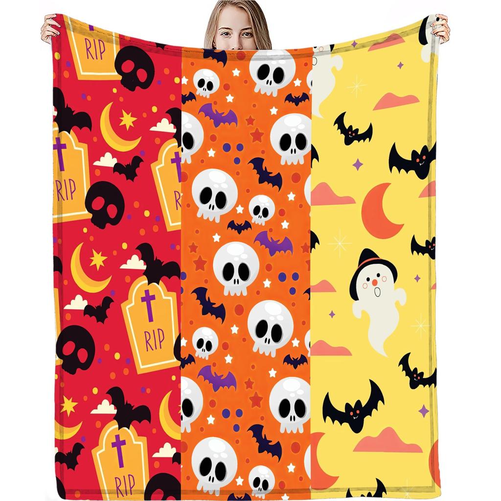 Halloween Print Blanket