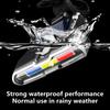Rechargeable Solar Bike Tail Light Cycling Safety Warning Lamp Tail Light Bicycles Taillight Mountain Bike Accessories