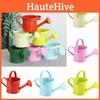Elegant Beige Mini Flower Kettle Water Spraying Metal Pot For Home Decor