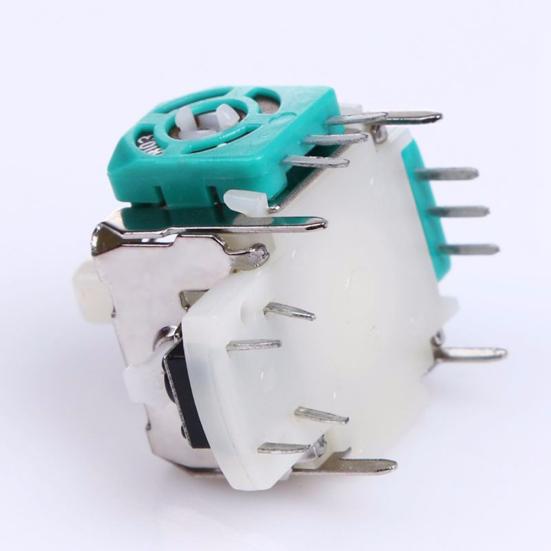 2Pcs Replacement 3D Analog Game Joystick Repair Accessory for PS2 PS3 X-BOX 360