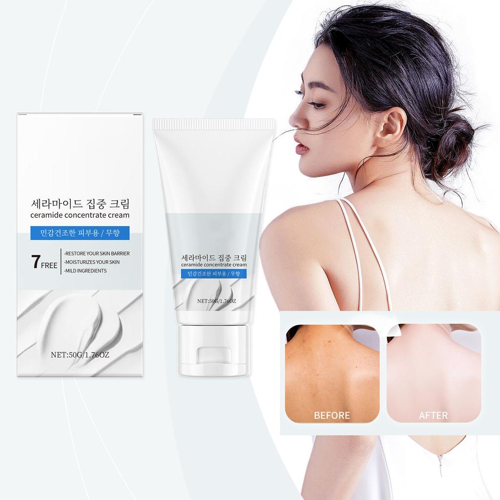 Moisturizing Skin Ceramide Cream Deeply Hydrates The Skin, Protects The Skin Barrier And Improves Skin Texture.