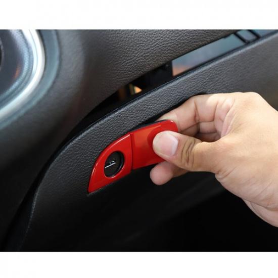 Dashboard Storage Grab Handle Cover Button Trim Bezel for Dodge Charger 2010-19