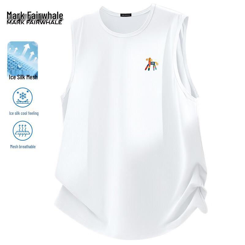 Mark Fairwhale Men s Breathable Mesh Sports Vest S