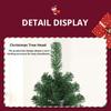 1pc Christmas Tree Large Christmas Ornaments High Quality Artificial Xmas Tree Indoor Outdoor Green With Metal Stand PVC