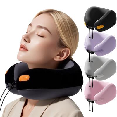 Memory Foam U Shaped Neck Pillow with Removable Washable Cover Support for Travel Sleeping Rest Home Office Car Use