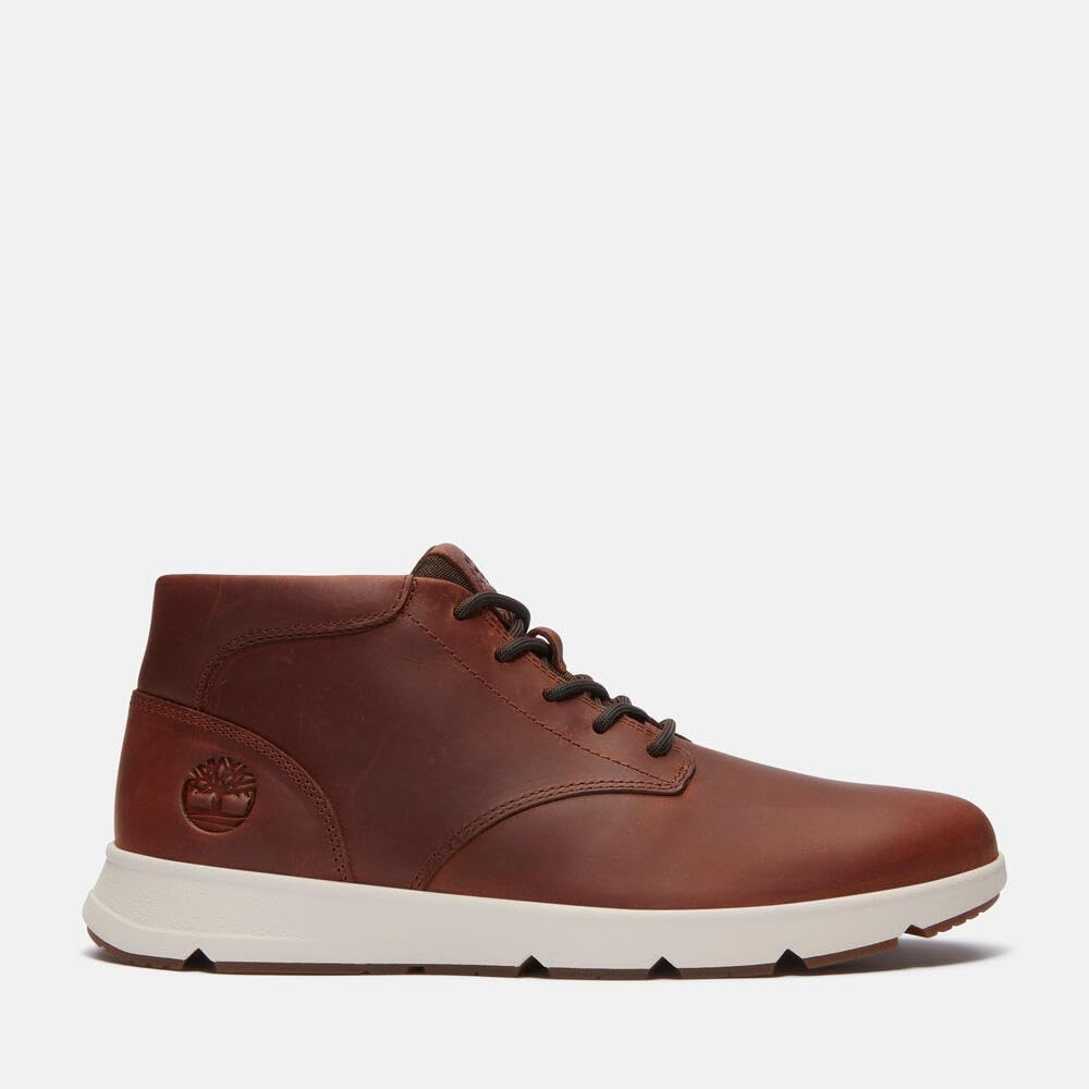 Timberland Parker Street Mid Rust Full Size Men's Sneakers, TB0A6C7TEM61, Grain, 9.0 / 27.0cm