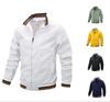 Casual Jacket Men 'S Spring And Autumn Sports Solid Color Jacket Men 'S