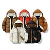 Men's Trendy Winter Hooded Puffer Jacket, Thickened Warm Cotton, 2025 Style