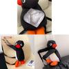 Penguin Cartoon Kids Backpack With Breathable Nylon And Animal Pattern For Preschool Children