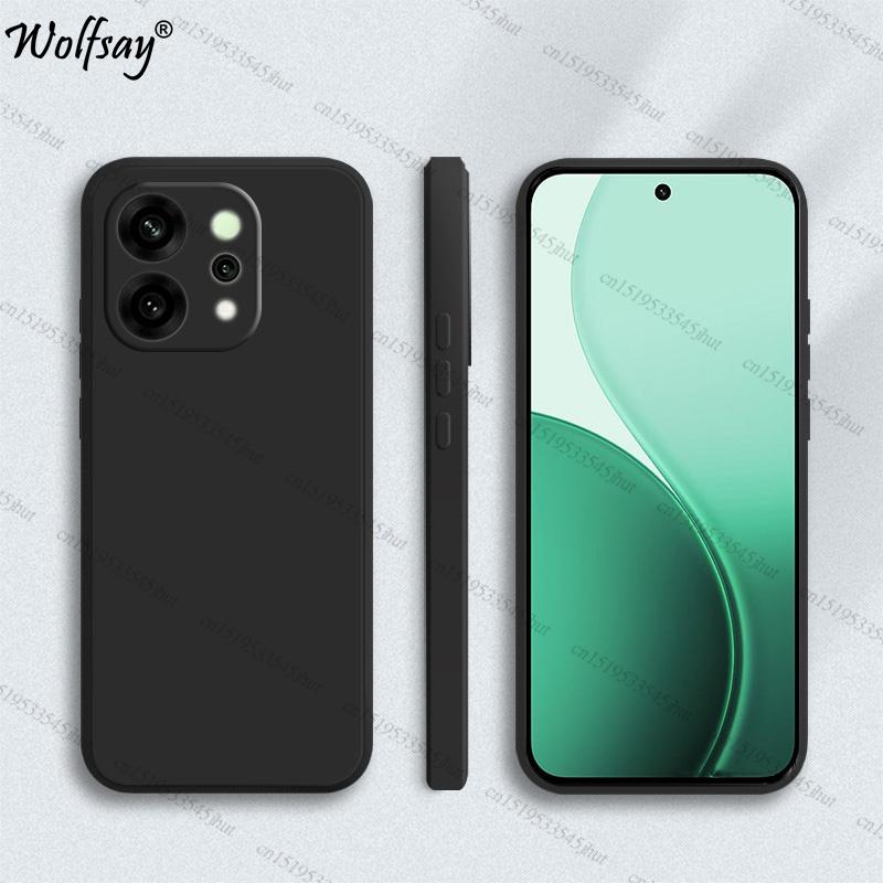 Case For Oppo Reno 14 Case Soft Original Liquid Silicone Back Case Oppo Reno 14 Cover For Oppo Reno 14 Pro Shockproof TPU Funda