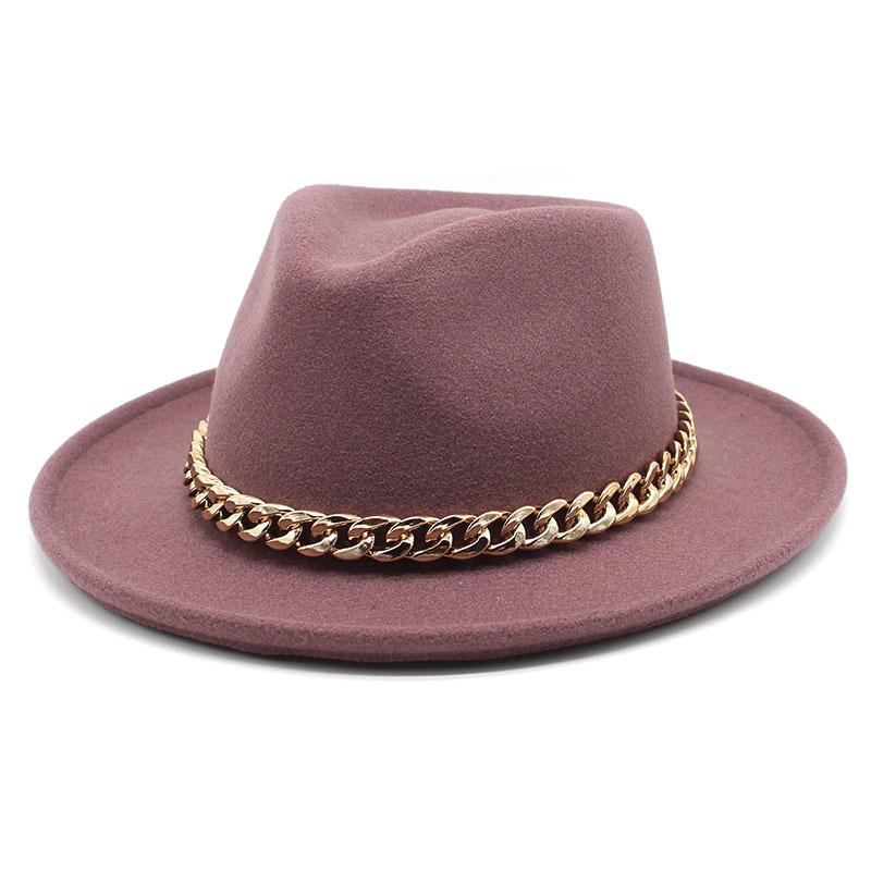 Thickened Dragon And Phoenix Curling Top Hat Short Brim Street Shot Popular Jazz Hat Fedora Classic Felt Hat