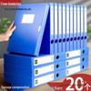 Pachet de 20 de dosare-cutie A4 Blue Archive pentru depozitarea documentelor și contractelor