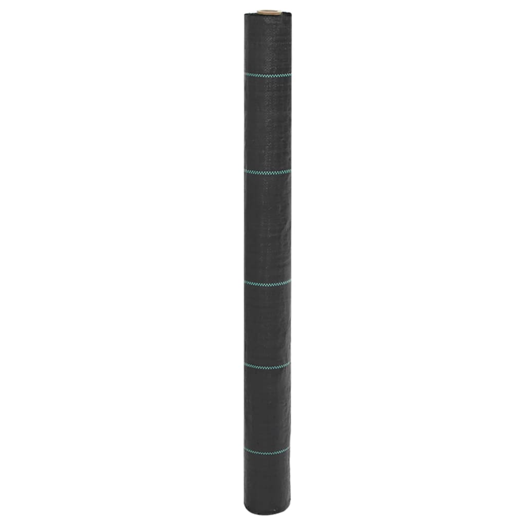 Vidaxl Agrowłóknina Antychwastowa, Czarna, 1X10 M, Pp