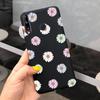 For Huawei Y7P 2020 P40 Lite E Case Cute Flower Silicone Phone Cases For Honor 9C Soft TPU Cover Bumper On Huawei P40Lite E etui