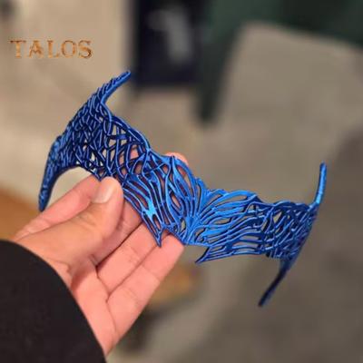 Corona Lungo Tutto Materiale Leggero Confortevole Stampa 3D Feste a Tema Corona Tiara Accessori per Capelli