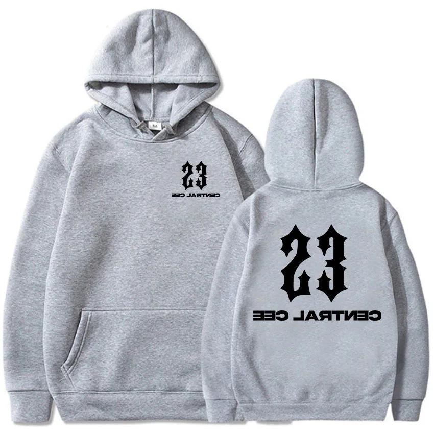 Autumn/Winter 23 Central Cee Printed Hoodie Can't Believe Great New Album Sportswear 2025 Fashion Casual Hip Hop Warm Top