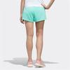 Adidas Neo Side Stripe Lace-Up Running Training Shorts Women Shorts Green GK1556