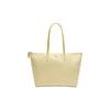 L.12.12 Concept Zipper Closure PVC Tote Bag Women Tote Yellow NF1888PO-Q43