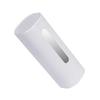 White Automatic Paper Cup Rack Food Grade Material Punch-Free Storage Rack with Dustproof Cap Easy Refill for Water Dispenser
