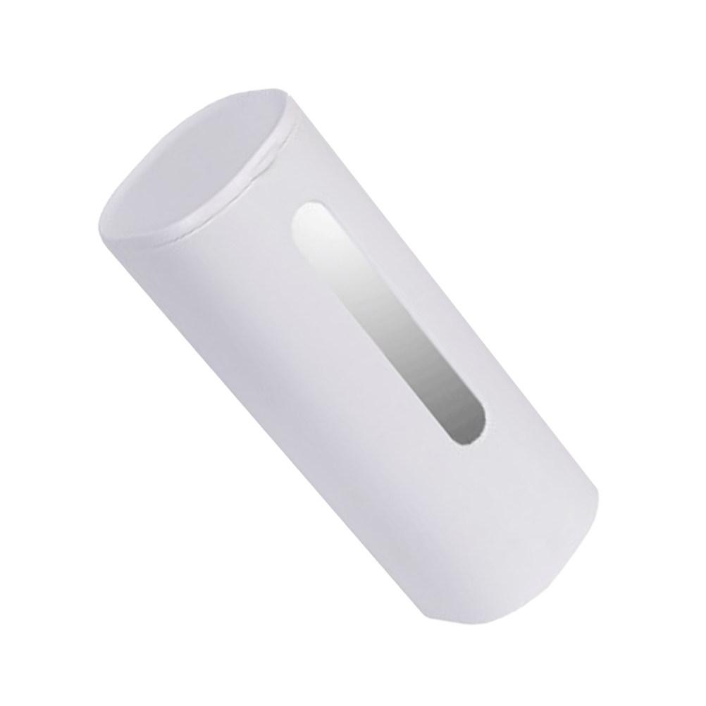 White Automatic Paper Cup Rack Food Grade Material Punch-Free Storage Rack with Dustproof Cap Easy Refill for Water Dispenser