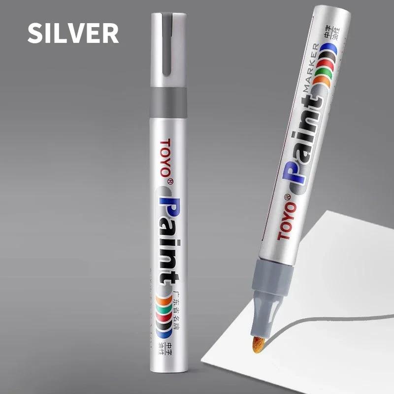 

Ручка для ремонта царапин на автомобиле, ручка для подкраски автомобиля, средство для удаления заполнения, резина, шины, металл, перманентный маркер для стайлинга автомобиля