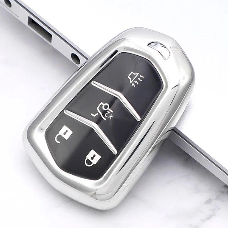 Pentru Cadillac ATS CTS DTS XT5 CT6 Escalade ESV SRX STS XTS ELR 2014-2018 Mașină Inteligent 45 Butoane Husă Carcasă Cheie Geantă Carcasă