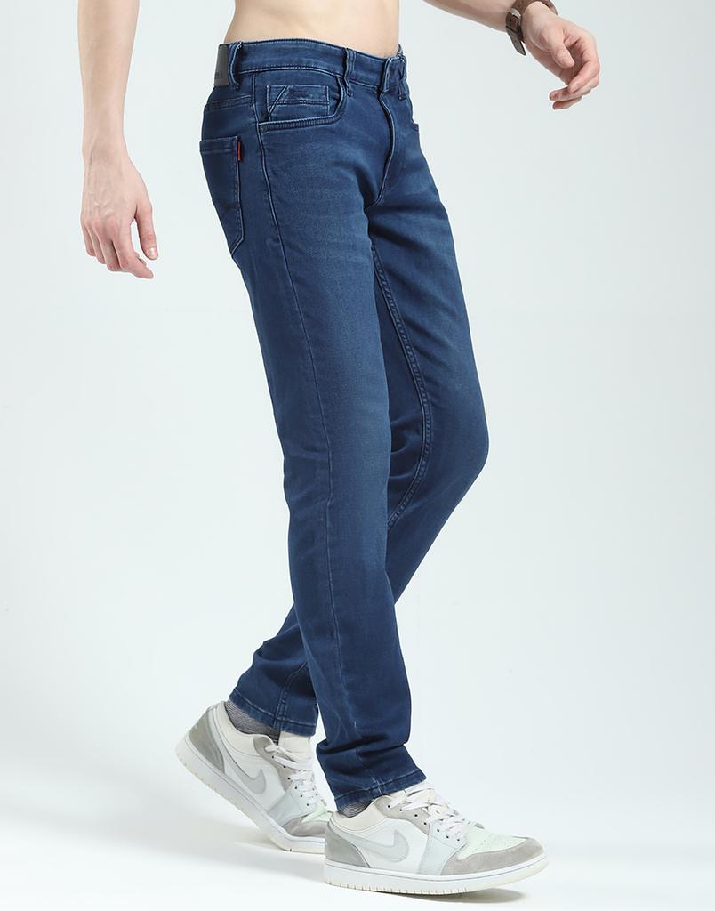 MONTE CARLO Men's Regular Fit Mid Rise Jeans