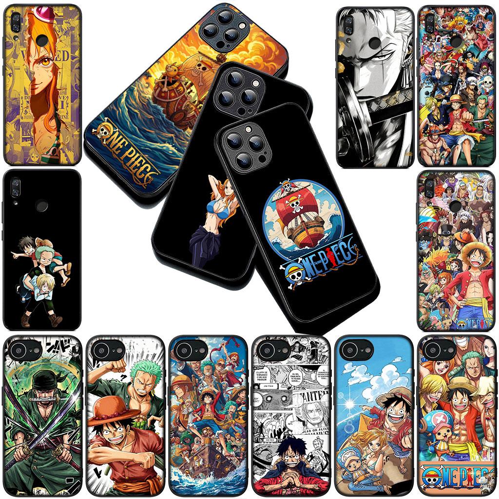 Phone Cover for Motorola Moto Edge 70 60 Fusion NEO Pro G Stylus G56 G96 G04 G05 20 Soft Case Nami One Pieces Luffy Roronoa Zoro