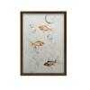 Podwodna Poezja Podwodna Poezja, 50X70 Cm, Rama Aluminiowa Złota, Papier Matowy 230 Gsm