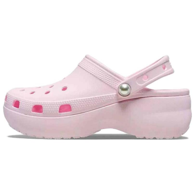 Crocs Classic Platform Clog Pink Milk Unisex 211231-6ZW 34-35