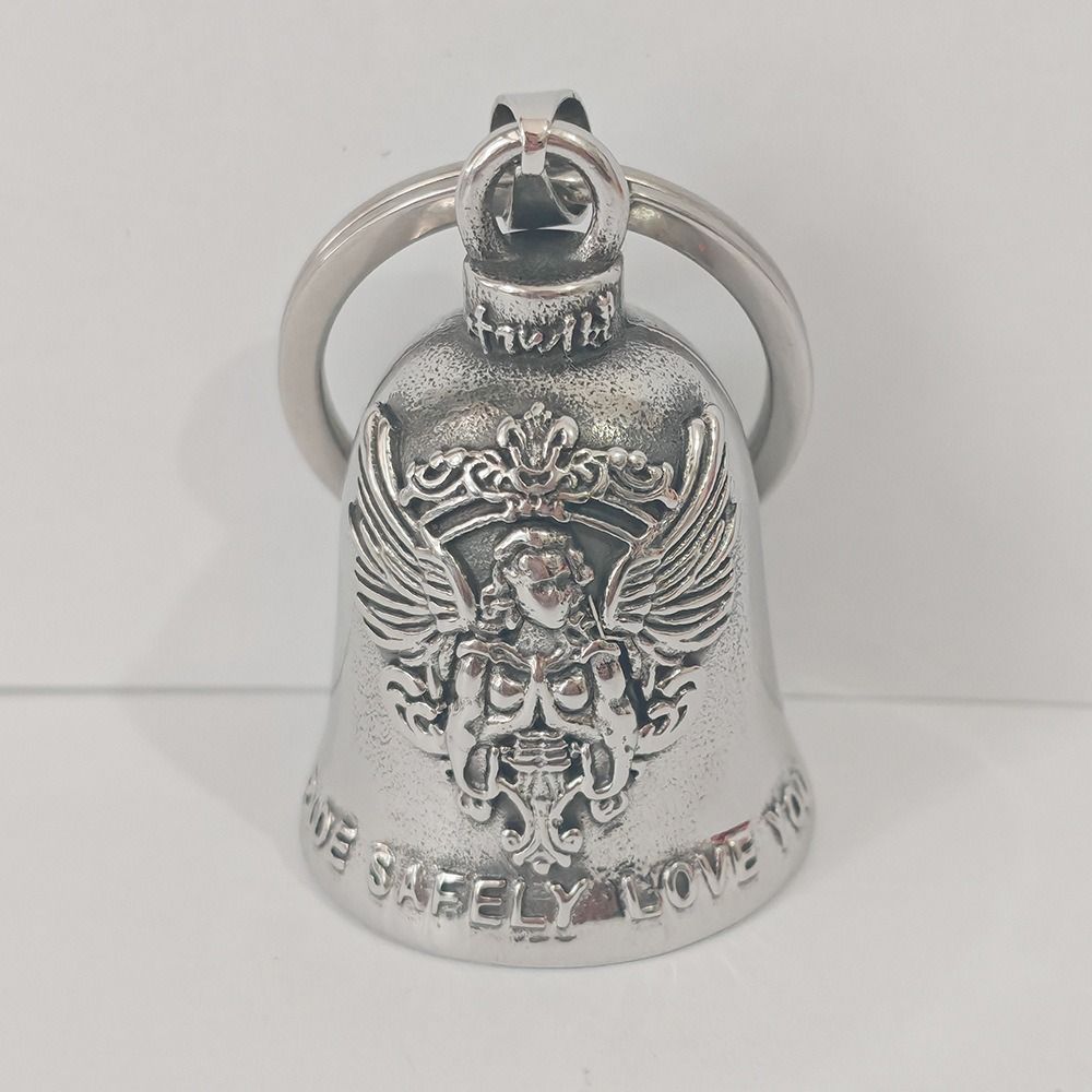 Pendant Motorcycle Guardian Bell Vinking Style Biker Good Luck Charm Evil Spirit Trap Bell  Gifts