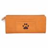 [WACHIFIELD] Dayan the Cat Genuine Leather Long Wallet, Camel