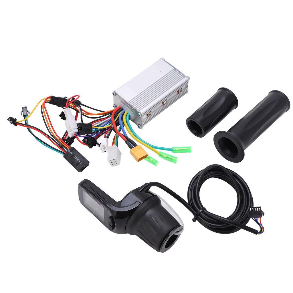 24V 36V 48V 350W Electric Bike 3 Mode Sine Wave Controller with 886 LCD Display Grip Kit