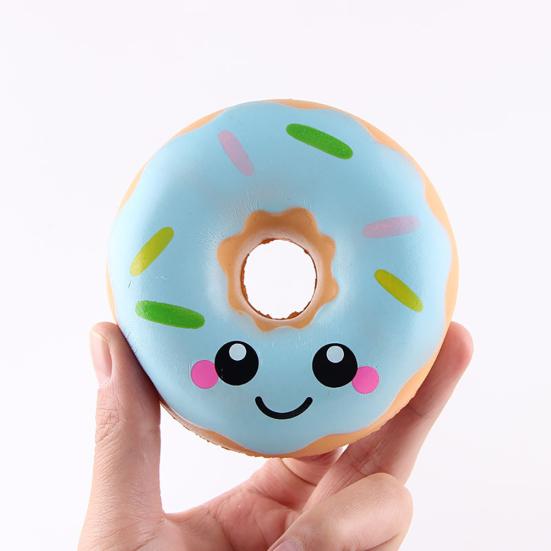 Lovely Simulation Donut Slow Rising Squeeze Stress Relieve Decompression Toy