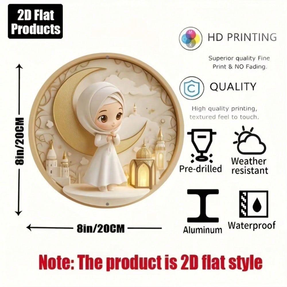 Metal Tin Sign Retro Wall Art Home Decor 20x20cm