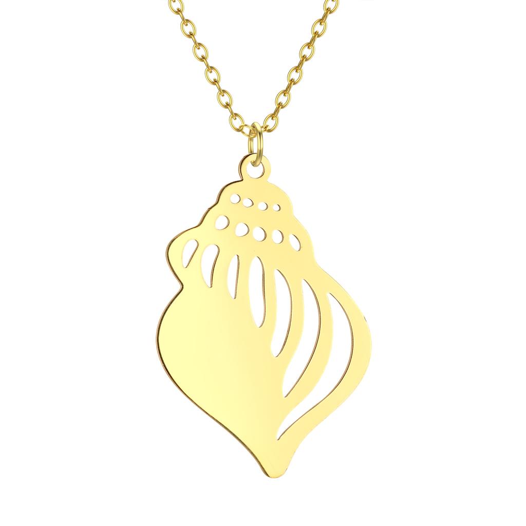 Kinitial Cactus Saturn Planet Infinity Lips Bird Landscape Sun Mountain Stainless Steel Pendant Necklace For Women Jewelry Gift