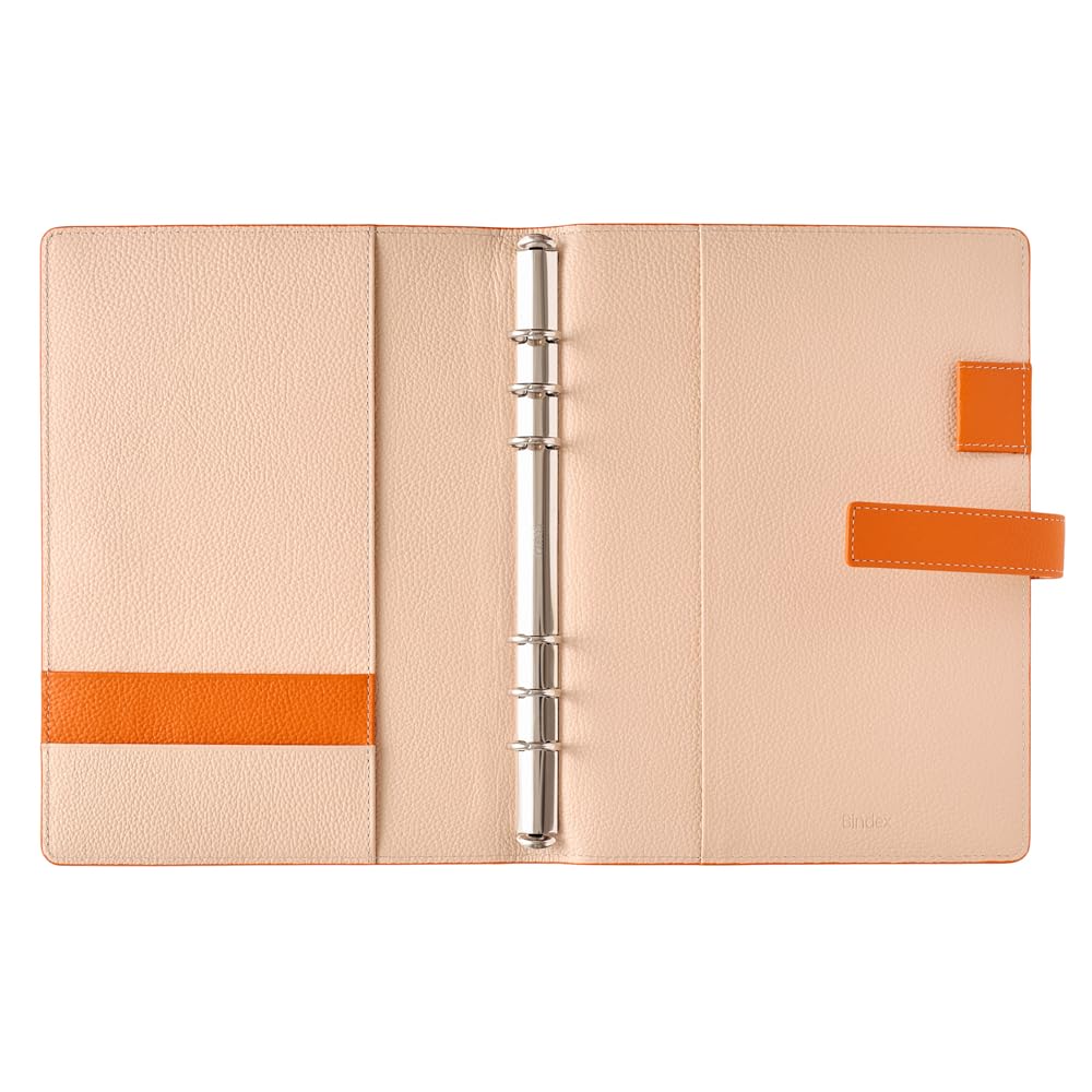NOLTY Bindex System Organizer Unit A15 A5 6 Holes Orange AB0013